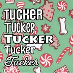 Frisco Gingerbread Treats Personalized Dog & Cat Bandana -Frisco Sales Store 564502 PT4. AC SS1800 V1660250970