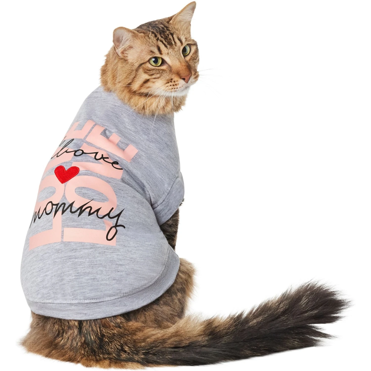 Frisco I Love Mommy Heart Dog & Cat T-Shirt 5 Frisco I Love Mommy Heart Dog & Cat T-Shirt - Image 3