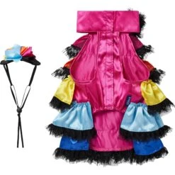 Frisco Ruffle Party Dog & Cat Dress + Headpiece 16 Frisco Ruffle Party Dog & Cat Dress + Headpiece -Frisco Sales Store 707350 PT5. AC SS1800 V1689355422