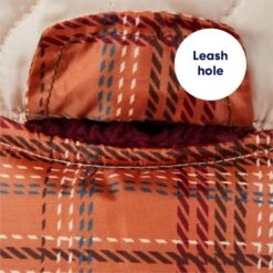 Frisco Medium Weight Fall Plaid Dog & Cat Coat -Frisco Sales Store 717942 PT6. AC SS1800 V1692202559