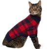 Frisco Fleece Lined Buffalo Plaid Mock Neck Dog & Cat Sweater -Frisco Sales Store 718470 MAIN. AC SS1800 V1692380456