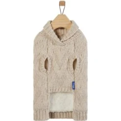 Frisco Sherpa Lined Chunky Cable Knit Dog & Cat Sweater 14 Frisco Sherpa Lined Chunky Cable Knit Dog & Cat Sweater -Frisco Sales Store 718518 PT4. AC SS1800 V1693234652