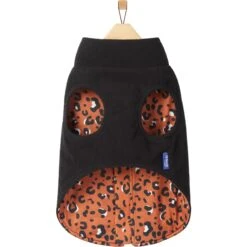 Frisco Light Weight Leopard Print Lined Fleece Dog & Cat Vest -Frisco Sales Store 720694 PT4. AC SS1800 V1692978494