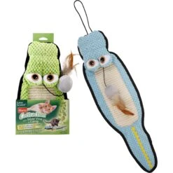 Frisco Natural Catnip & Hartz Cattraction Silver Vine & Catnip Gator Cat Scratcher Toy, Color Varies 16 Frisco Natural Catnip & Hartz Cattraction Silver Vine & Catnip Gator Cat Scratcher Toy, Color Varies -Frisco Sales Store 737470 PT5. AC SS1800 V1683212076