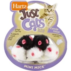 Frisco Natural Catnip & Hartz Just For Cats Mini Mice Cat Toy With Catnip, 5 Count 16 Frisco Natural Catnip & Hartz Just For Cats Mini Mice Cat Toy With Catnip, 5 Count -Frisco Sales Store 737478 PT5. AC SS1800 V1683212073