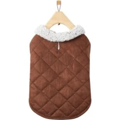 Frisco Medium Weight Quilted Dog & Cat Coat With Cozy Sherpa Lining -Frisco Sales Store 744310 PT3. AC SS1800 V1692978554