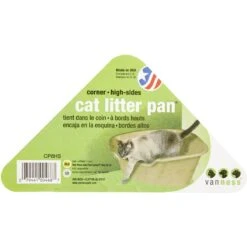 Frisco Collapsible Wire Cat Cage Playpen & Van Ness High Side Corner Cat Litter Pan, Blue -Frisco Sales Store 933382 PT6. AC SS1800 V1692304098