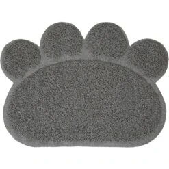Van Ness Enclosed Cat Litter Pan & Frisco Paw Shaped Cat Litter Mat -Frisco Sales Store 947414 PT4. AC SS1800 V1693925030