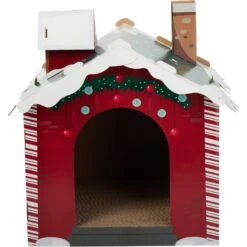 Frisco Holiday Christmas Tree Cardboard Cat House & Frisco Holiday Santa's Workshop Cardboard Cat House 18 Frisco Holiday Christmas Tree Cardboard Cat House & Frisco Holiday Santa's Workshop Cardboard Cat House -Frisco Sales Store 986190 PT7. AC SS1800 V1698257790
